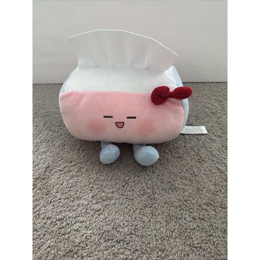 Miniso Home Stuffed Novelty Tissue Box Collection Plush NWOT